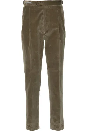 corneliani Ribfluwelen broek