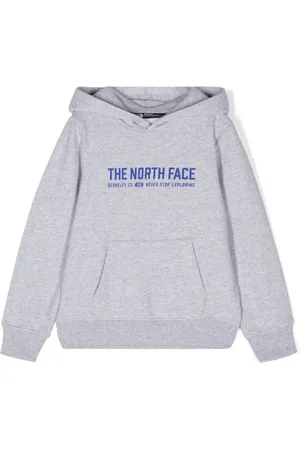 The North Face Katoenen hoodie met logoprint