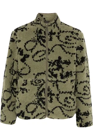 Hiking Patrol Fleece jack met print