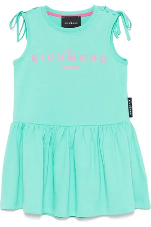 John Richmond Jurk met logoprint