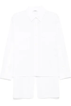 YOHJI YAMAMOTO Blouse met kreuk