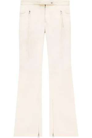 Courrèges Racer flared katoenen broek