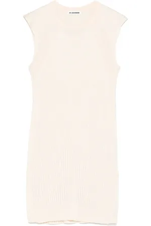 Jil Sander Geribbelde top