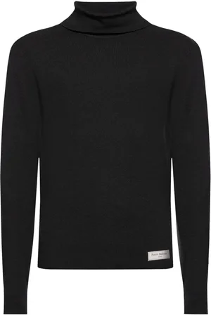 Balmain Coltrui van merinowol met logo