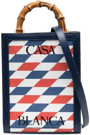 Casablanca Shopper met logoprint