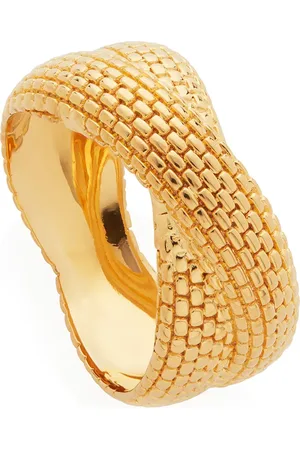 Monica Vinader Geweven ring met kruis
