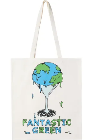 Msgm Shopper met grafische print