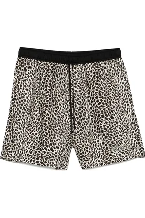 AMIRI Shorts met luipaardprint