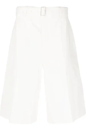 Jil Sander Linnen bermuda shorts