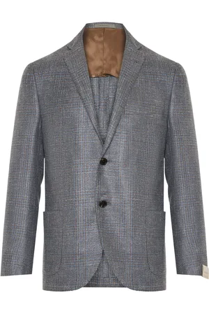 corneliani Blazer met enkele rij knopen