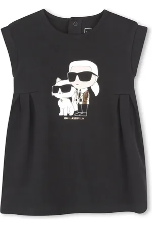 Karl Lagerfeld Ikon Karl jurk met Choupette