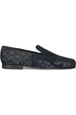 Etro Loafers met bloemen jacquard