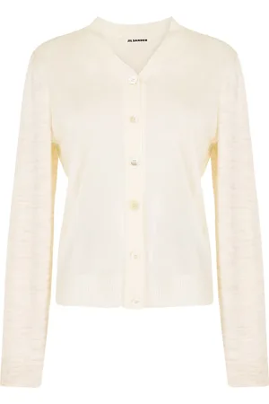 Jil Sander Vest met doorzichtig vlak