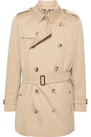 Burberry Kensington korte trenchcoat