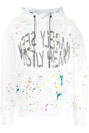 MOSTLY HEARD RARELY SEEN Gerafelde hoodie