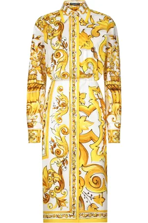 Dolce & Gabbana Jurk met majolica