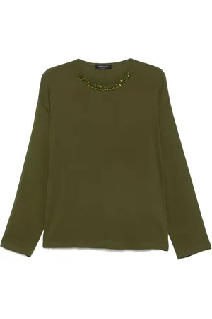 Fabiana Filippi Blouse verfraaid met kristallen
