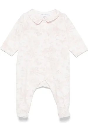 Tartine Et Chocolat Fluwelen pyjama met bladerprint