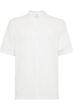 Brunello Cucinelli Poloshirt met korte mouwen