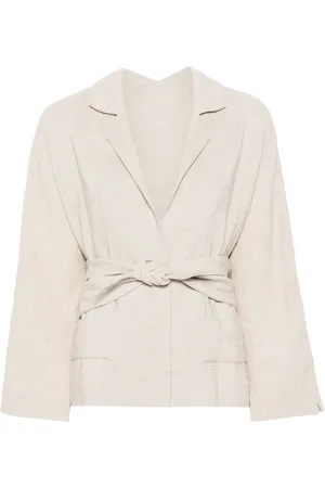 DANIELA GREGIS Linnen blazer