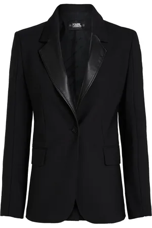 Karl Lagerfeld Blazer met split in de mouwen