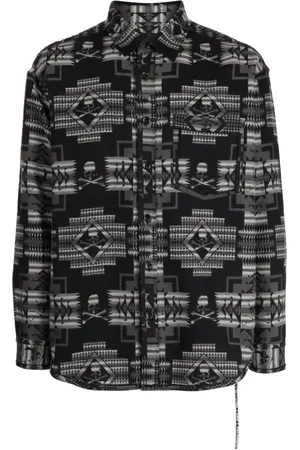 MASTERMIND Chimayo overhemd met jacquard