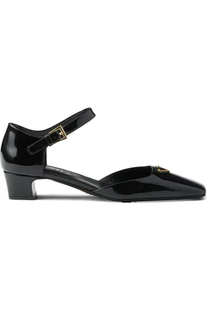 Prada 35 mm lakleren pumps