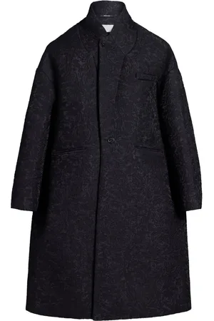 Maison Margiela Jas met bloemjacquard