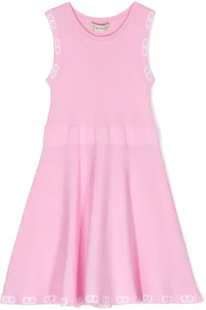 Twin-Set Jurk met logo afwerking