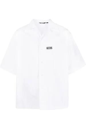 GCDS Bowlingshirt met logoprint