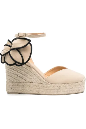 Castaner 105 mm Coco sandalen met sleehak