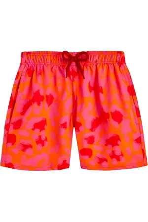 Vilebrequin Zwembroek met abstracte print