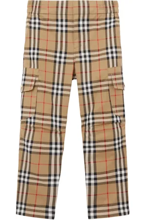 Burberry Geruite broek