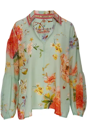 Camilla Blouse met bloemenprint