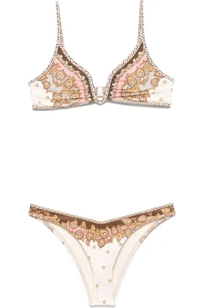 ZIMMERMANN Maxine Plunge Wire bikini