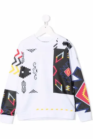 MARCELO BURLON Sweater met patchwork