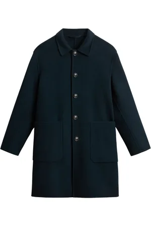 Woolrich Jas met enkele rij knopen