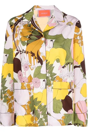 La DoubleJ Blouse met bloemenprint