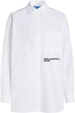 Karl Lagerfeld Blouse met logoprint