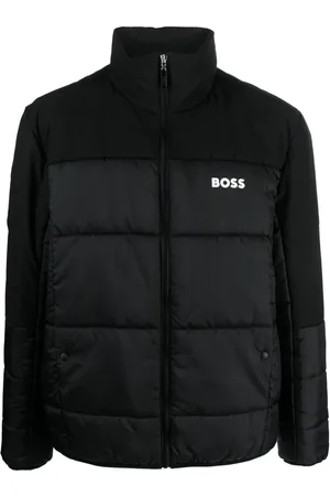 HUGO BOSS Jack met logoplakkaat
