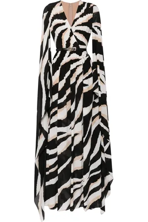 Elie saab Jurk met zebraprint