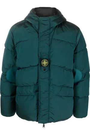 Stone Island Donsjack met print