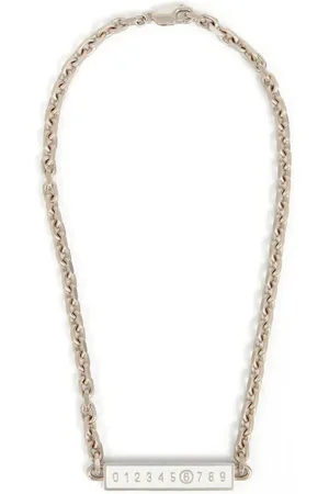 Maison Margiela Halsketting met email logo