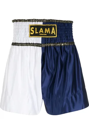 AMIR SLAMA Shorts met logo
