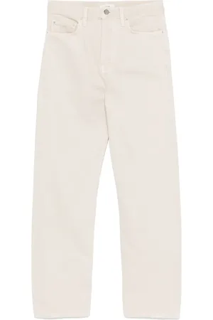 Totême Jeans met gedraaide afwerking