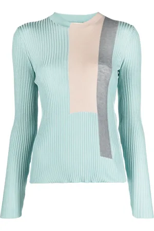 Fendi Top met colourblocking