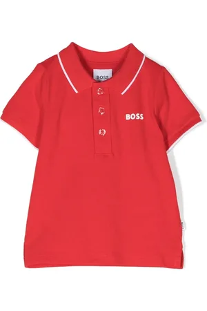 HUGO BOSS Poloshirt met logoprint