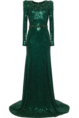 Jenny Packham Georgia avondjurk met pailletten