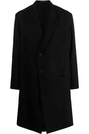 YOHJI YAMAMOTO Mantel met enkele rij knopen