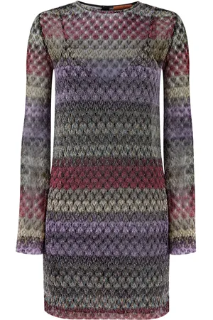 Missoni Jurk met zigzagpatroon